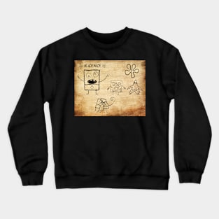 Doodle Bob Crewneck Sweatshirt